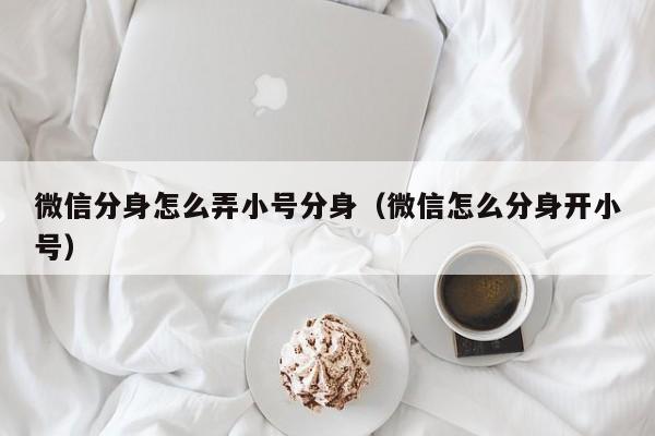 微信分身怎么弄小号分身（微信怎么分身开小号）