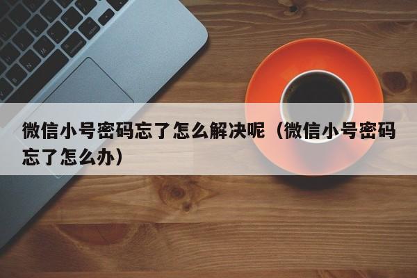 微信小号密码忘了怎么解决呢（微信小号密码忘了怎么办）