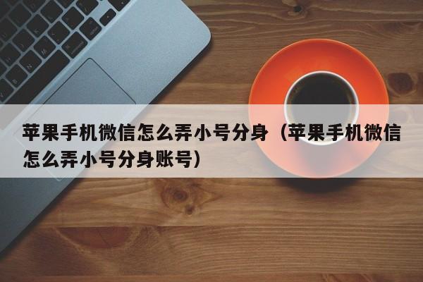 苹果手机微信怎么弄小号分身（苹果手机微信怎么弄小号分身账号）