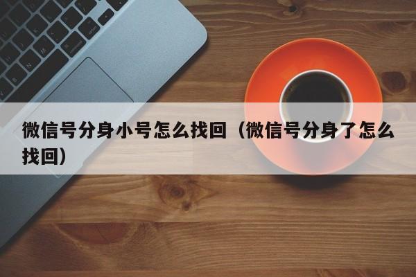 微信号分身小号怎么找回（微信号分身了怎么找回）