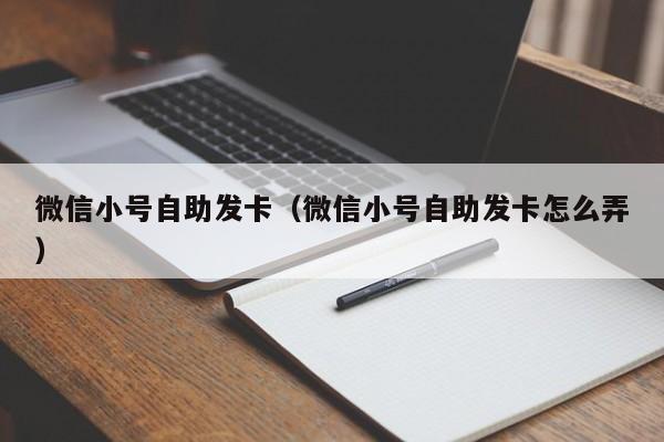 微信小号自助发卡（微信小号自助发卡怎么弄）