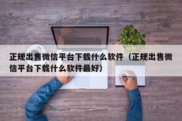 正规出售微信平台下载什么软件（正规出售微信平台下载什么软件最好）